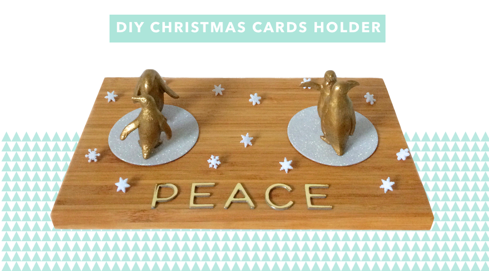 kraft&mint DIY Christmas Cards Holder