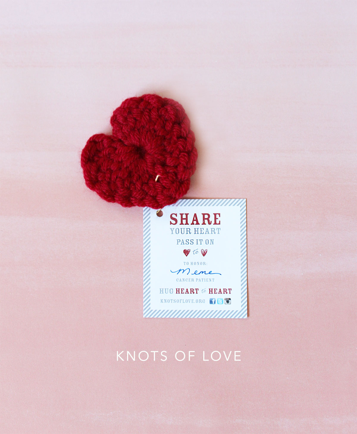 Crocheting and making a difference with Knots of Love - by kraft&mint