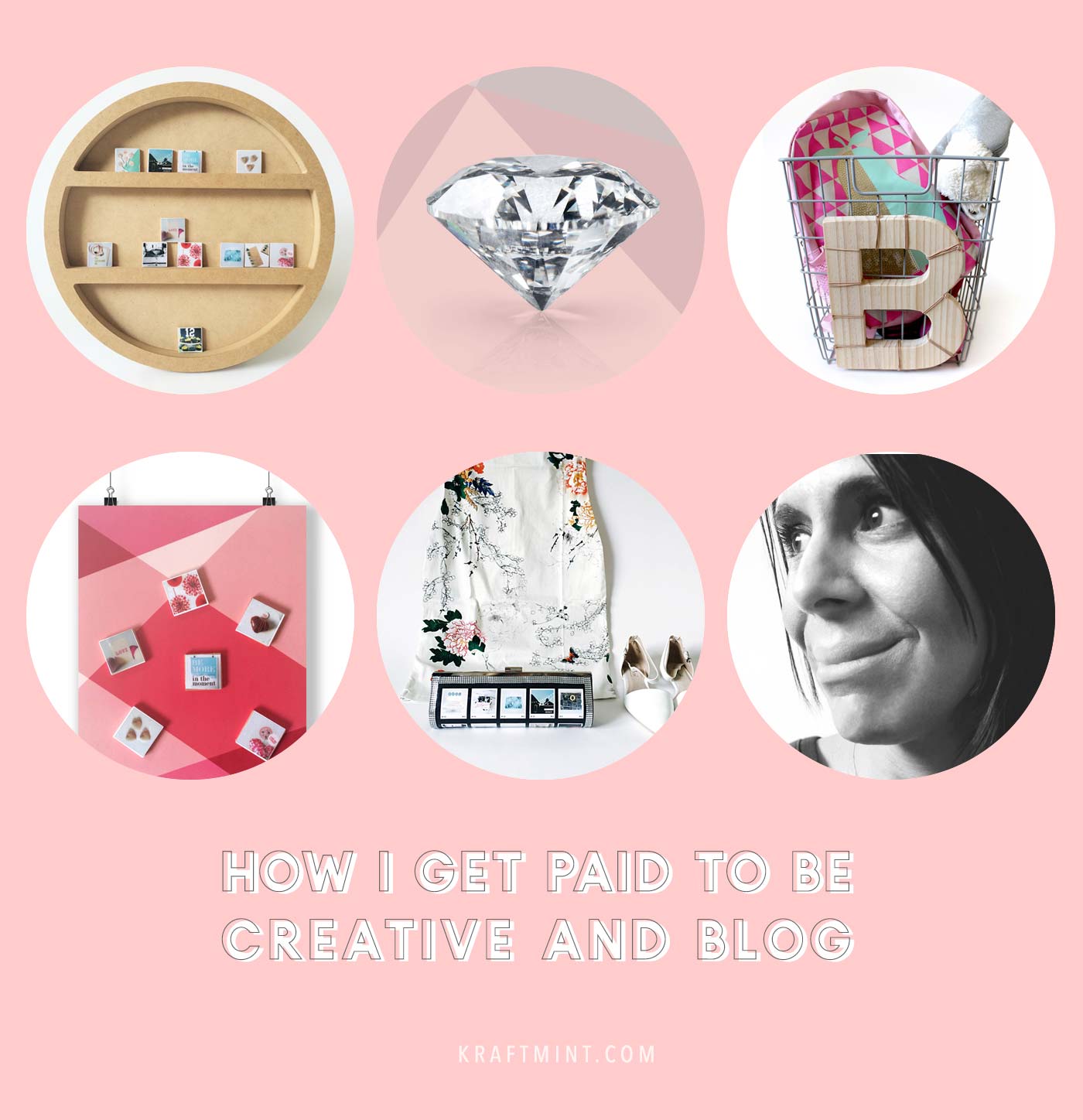 How I get paid to be creative and blog - kraft&mint blog